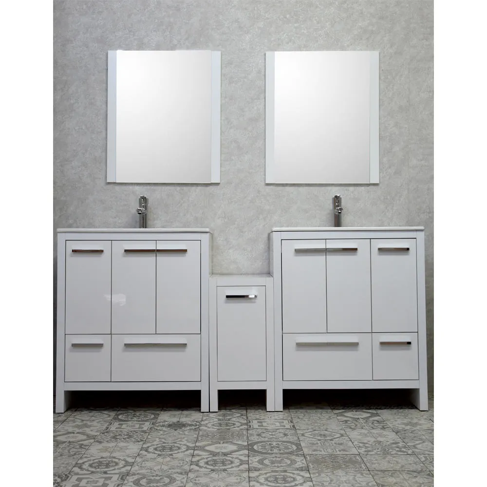 Alliance 68” White Bathroom Vanity 