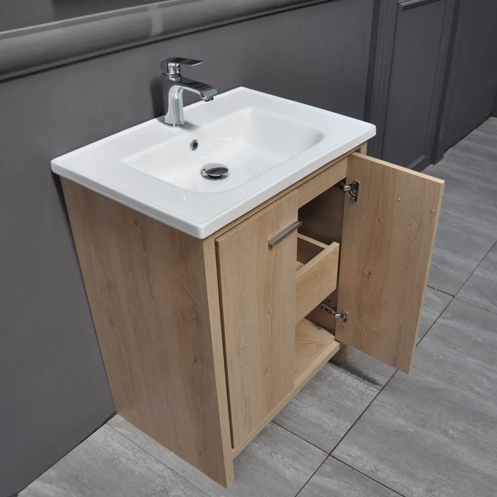 Denver 24” Oak Bathroom Cabinet 