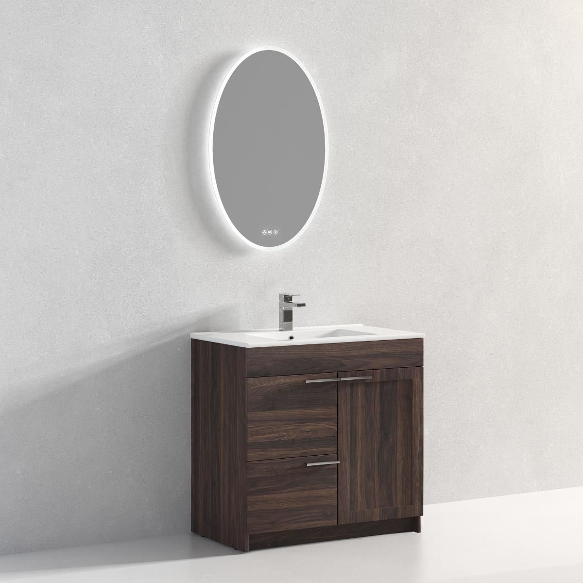Hanover 36″ Vanity with Cali Walnut