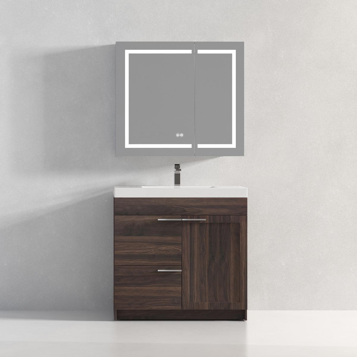 Hanover 36″ Vanity with Cali Walnut