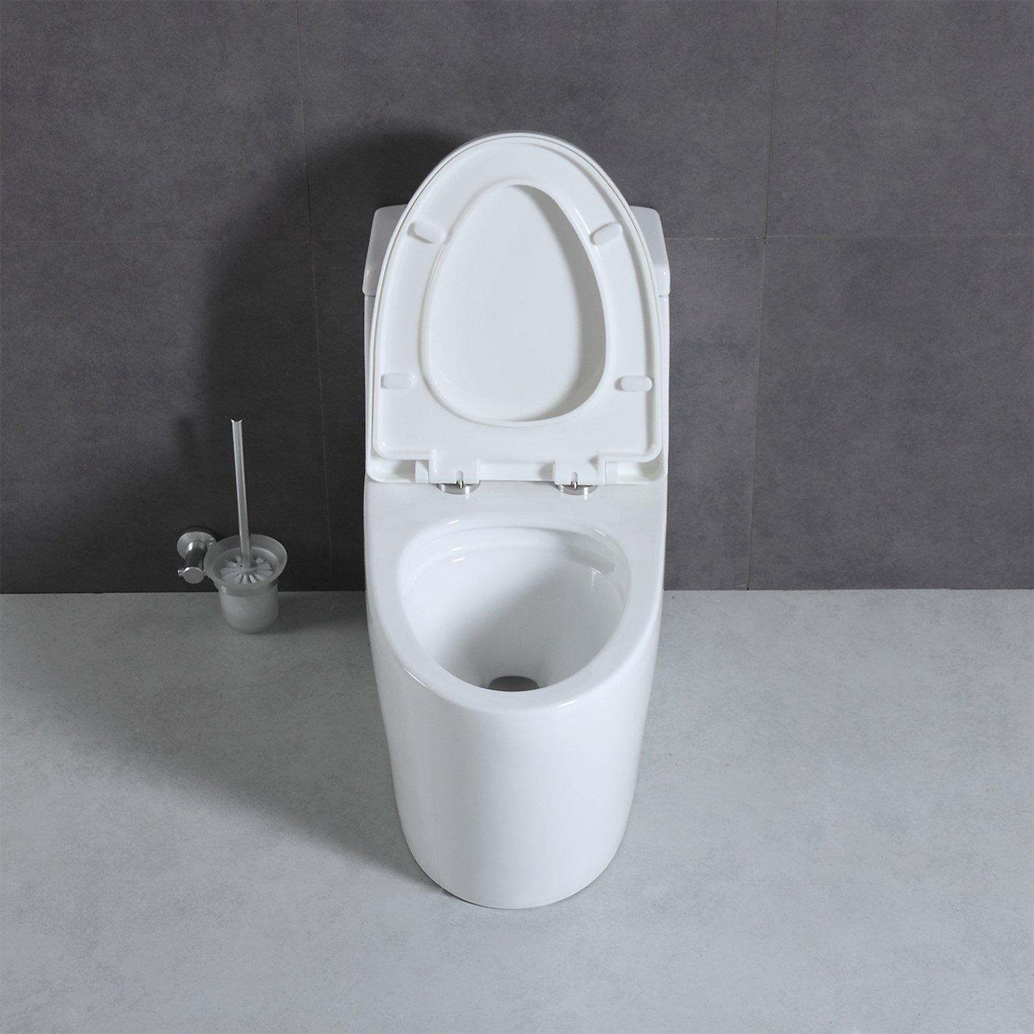 Ottawa Matt Black & Gold 28.63″ One Piece Toilet