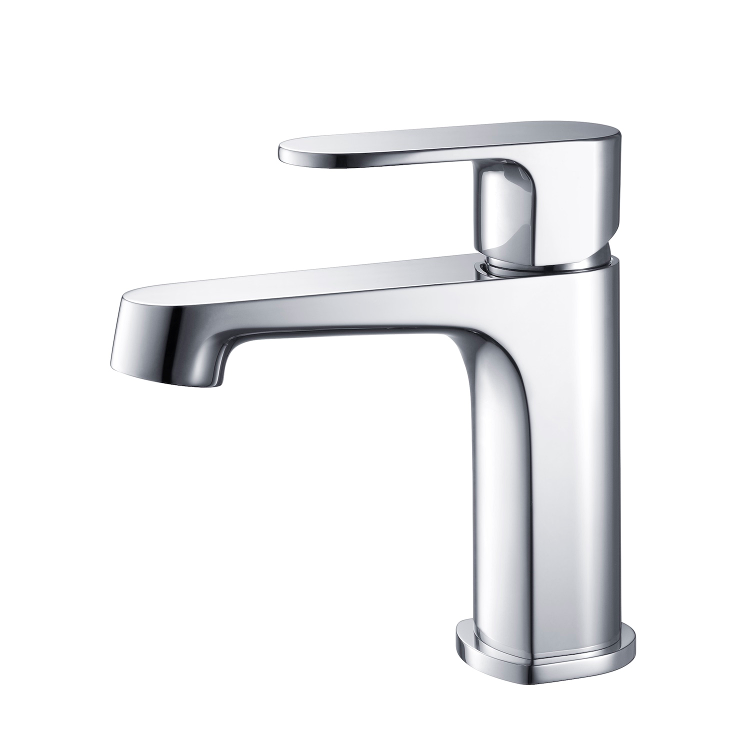 Single Handle Lavatory Faucet – F01 302 Single Faucet Chrome Chrome Single Hole Faucet 2-1/16″ W x 5-5/8″ L x 6-1/4″ H