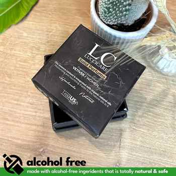 Vetiver 0.5oz (15 gr) Solid Perfume - TROIA US Solid Cologne for Women, Travel Size, Handmade Wax Perfume