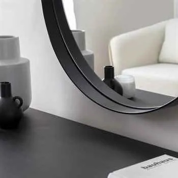 Ahu 24" Mirror Black Colored