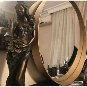 Ahu 27.5" Gold Mirror 