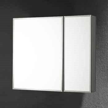 Aluminum Medicine Cabinet with Mirror 30"-26" - Stylish Design, Superior Functionality