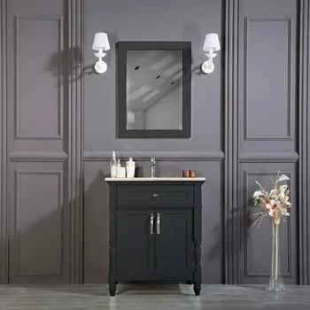 Paterson 30" Anthracite Bathroom Cabinet