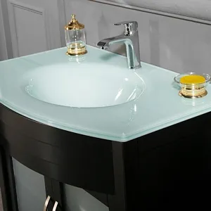 Jersey City 36" Black Bathroom Cabinet