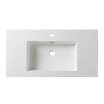 Begonia 36" Acrylic Top-Mount Sink