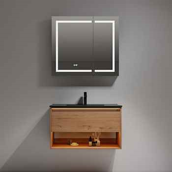 Begonia 36 inch Classic Oak LED Vanity