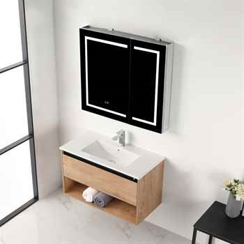 Begonia 36 inch Classic Oak LED Vanity