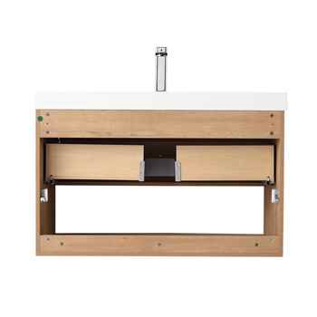 Begonia 36 inch Classic Oak LED Vanity