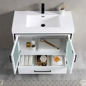 Birmingham 36 Inch Bathroom Vanity Matte Grey