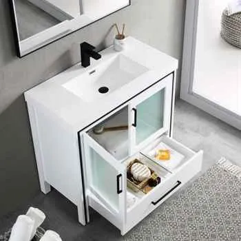 Birmingham 36 Inch Bathroom Vanity Matte Grey
