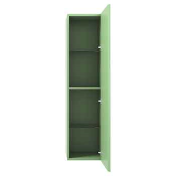 Bolonya 12″ Side Cabinet in Aventurine Green - Unique Bathroom Storage