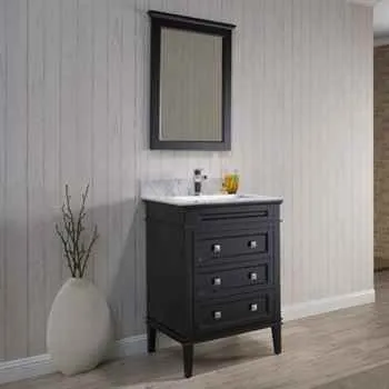 Bordeaux 24 Inch Espresso Bathroom Vanity
