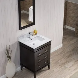 Bordeaux 24 Inch Espresso Bathroom Vanity