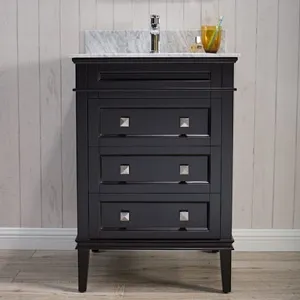 Bordeaux 24 Inch Espresso Bathroom Vanity