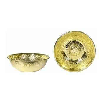 Brass Bath Bowl - Turkish Hammam Tasi