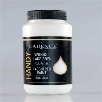 Cadence Art&Hobby Handy Lacquered Paint High Gloss PURE WHITE 250 ML-8.5 OZ