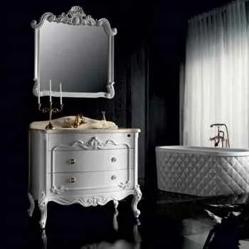 California 36" Light Gray Bathroom Cabinet