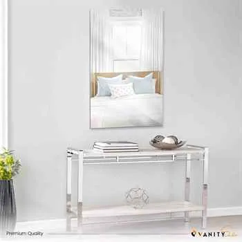 Chicago 27 3/4" Oak Mirror Frameless