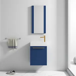 Colmar 18 Inch Bathroom Vanity Navy Blue