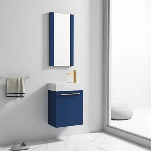 Colmar 18 Inch Bathroom Vanity Navy Blue