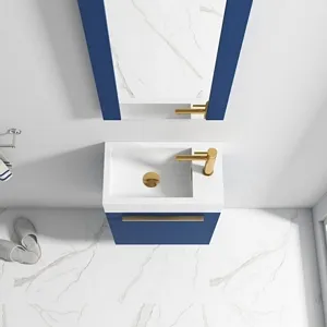 Colmar 18 Inch Bathroom Vanity Navy Blue
