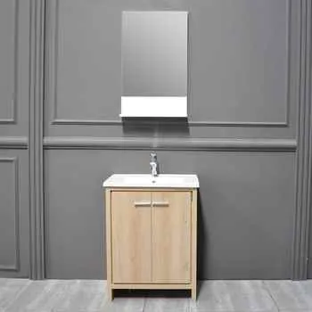 Denver 24” Oak Bathroom Cabinet 