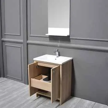 Denver 24” Oak Bathroom Cabinet 