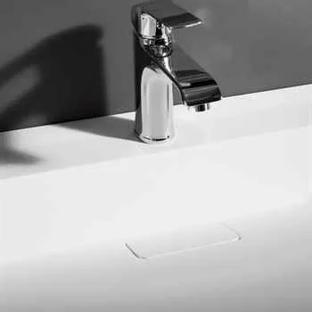 Elizabeth 39.5 inch Oak Color Bathroom Vanity Metal Legs