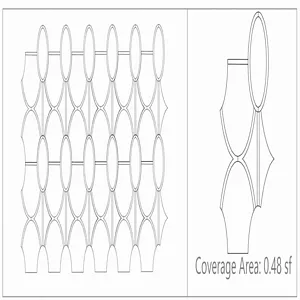 Elegant Harem Custom Water Jet Mosaic Design