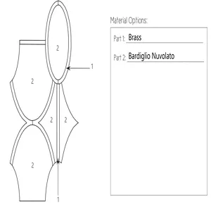 Elegant Harem Custom Water Jet Mosaic Design