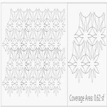 Elegant Star Custom Water Jet Mosaic Design