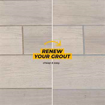 Grey 8.8 oz (2 Pack) PentaUSA Premixed Grout Repair Set with Scraper, Ready To Use