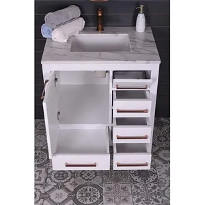 Grove 30" White Bathroom Vanity 