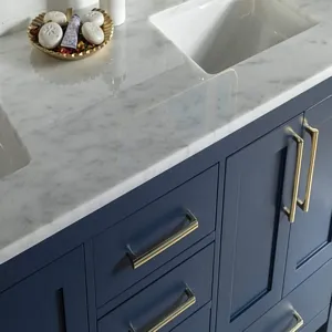 Grove 60" Navy Blue Bathroom Vanity