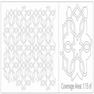 Harmony Make Sizes Custom Water Jet Mosaic Design -  Choose Marble Part - Learn Prices