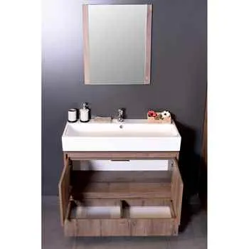 Huntington 39" Oak Bathroom Cabinet 
