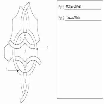 Infinity Custom Water Jet Mosaic Design - Mosaic Art For Sale