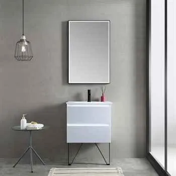 Jena 24 Inch Bathroom Vanity Light Grey 