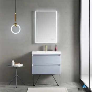 Jena 30 Inch Bathroom Vanity Light Grey
