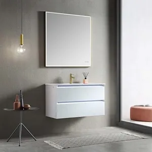 Jena 36" Bathroom Vanity Calacatta White