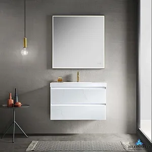 Jena 36" Bathroom Vanity Calacatta White