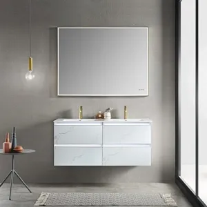 Jena 48" Bathroom Vanity Calacatta White  