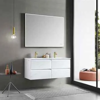 Jena 48" Bathroom Vanity Calacatta White  