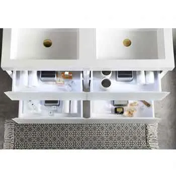 Jena 48" Bathroom Vanity Calacatta White  
