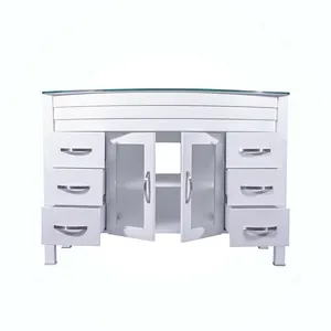 Jersey City 48" White Bathroom Cabinet