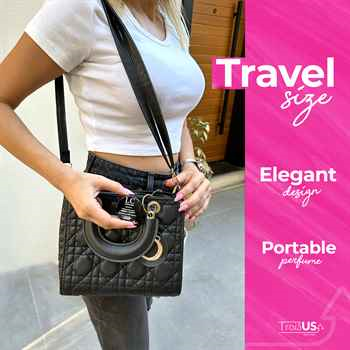 LC LucciCare Solid Perfume Women Peony Travel Size Solid Cologne 0.5 oz